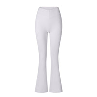 Brushed V-Waist Flare Leggings