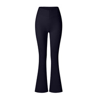 Brushed V-Waist Flare Leggings