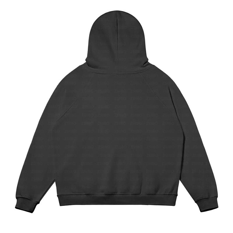 Retro Lip Print Hoodie