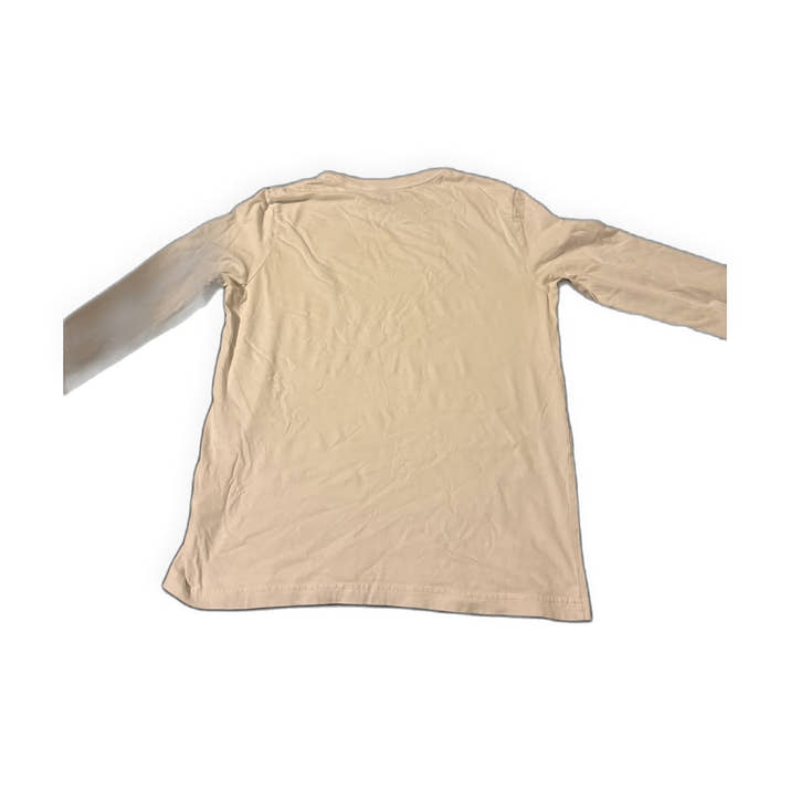 Nautica white long sleeve tee — back