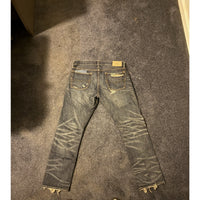 Polo Ralph Lauren patchwork repaired jeans — back