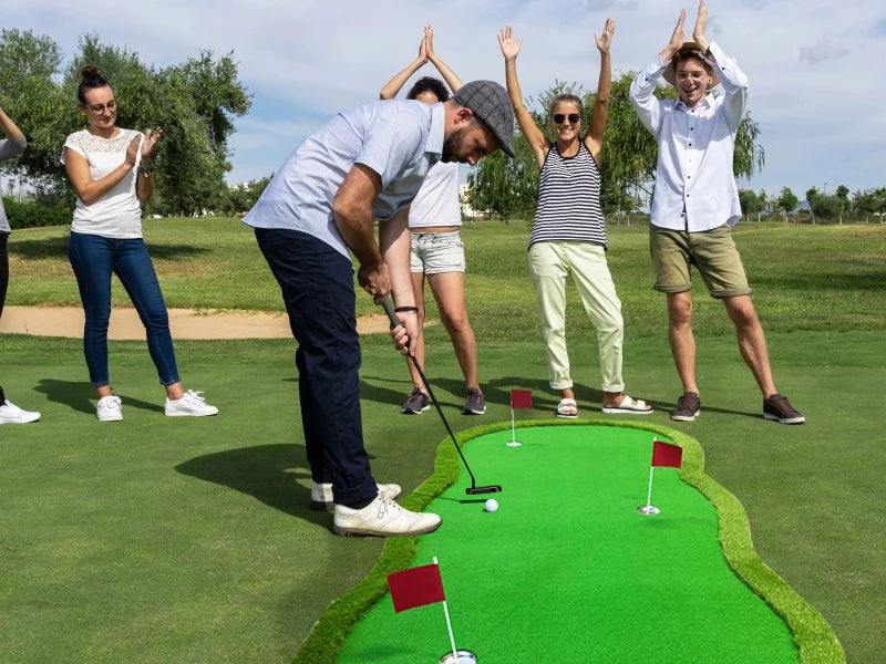 Indoor Outdoor Training Mat Portable Golf Green Simulator Golf Equipment