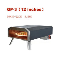 Camping Gas Pizza Oven Foldable Portable Rotating Pizza Oven Outdoor 12