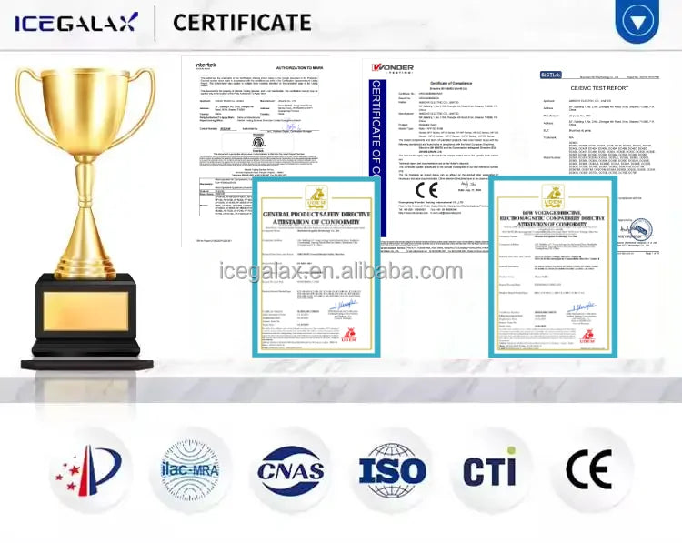 Icegalax Portable Fitness Recovery Bathtub Inflatable Cold Plunge Ice Bath