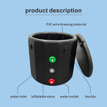 Cold Therapy Inflatable Dwf Material Cold Plunge Ice Bath Tub