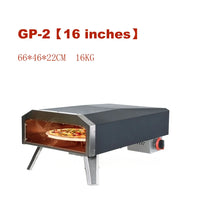 Camping Gas Pizza Oven Foldable Portable Rotating Pizza Oven Outdoor 12