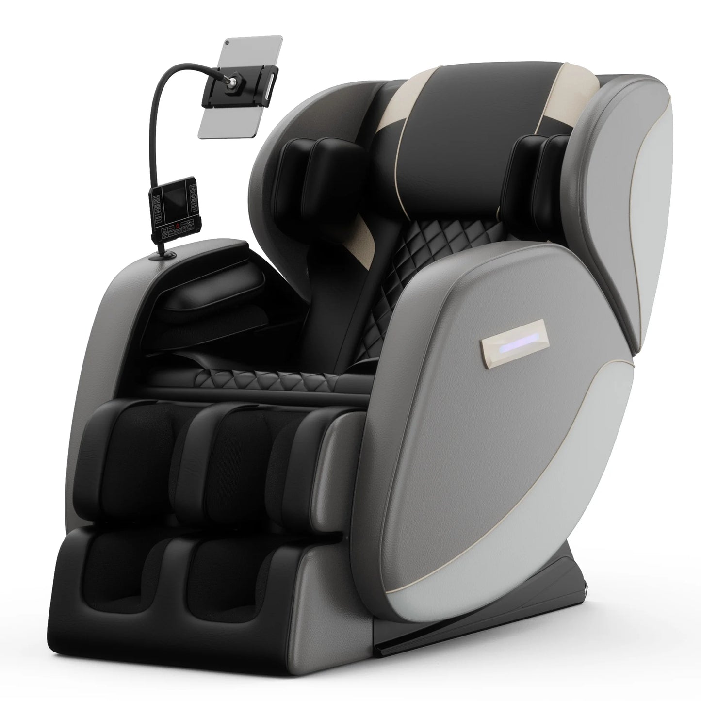 Zero Gravity Full Body Massage Chair With Heating, Airbags, Foot Roller &