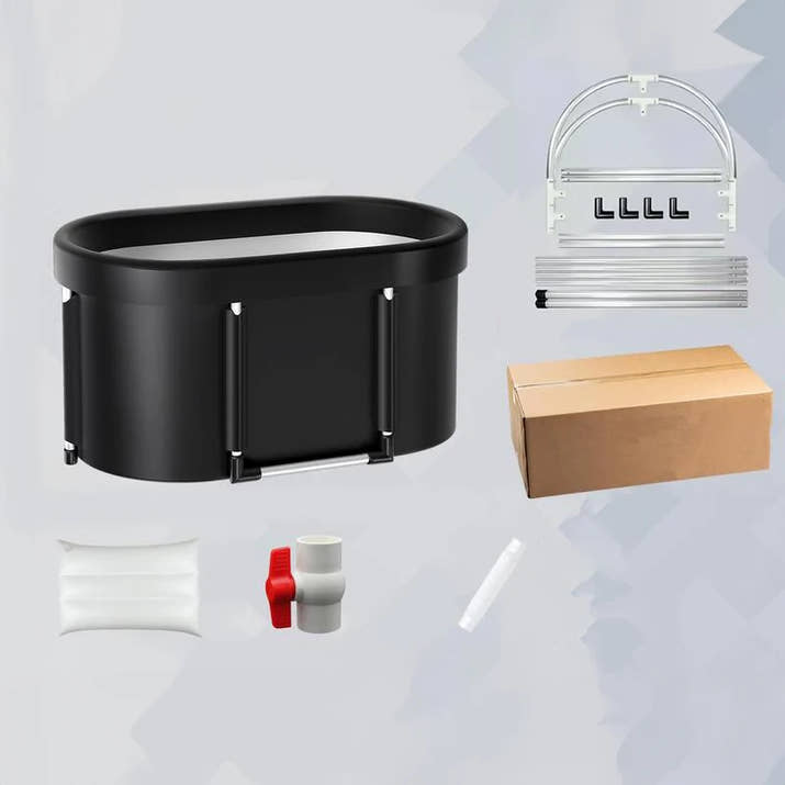 Portable Foldable Ice Bath Tub For Athletes Multiple Layered Portable