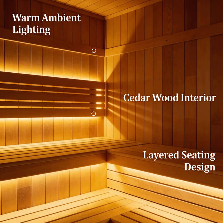 Factory Customized Outdoor Panoramic Sauna Room Round Steam Room Anti