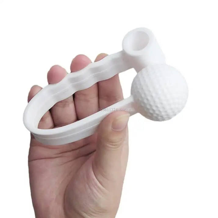 Golf Swing Practice Trainer Adjustable Golf Hitting Aid Simulators Indoor