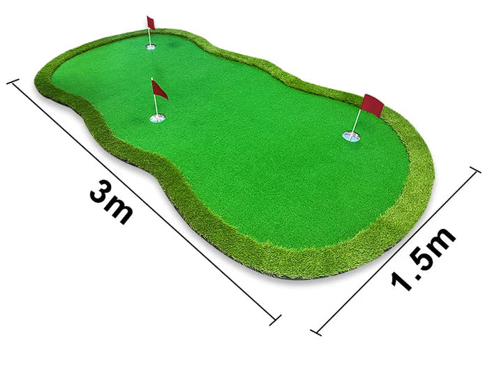 Indoor Outdoor Training Mat Portable Golf Green Simulator Golf Equipment