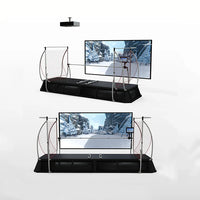 Indoor Interactive Games Skiing Simulator Vr Snow Racer Snowboard Simulator