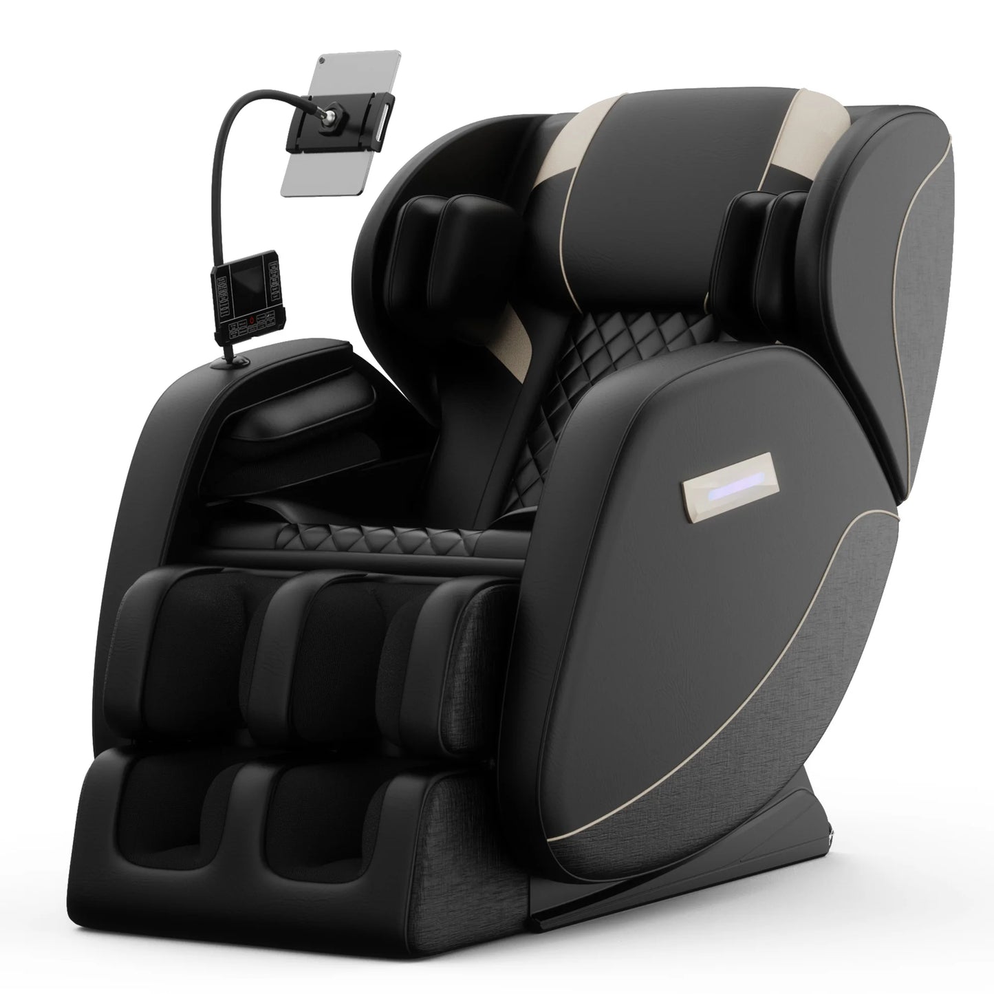 Zero Gravity Full Body Massage Chair With Heating, Airbags, Foot Roller &