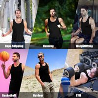 Sauna Shirt For Men, Short Sleeve Sauna Sweat Body Shaper Mens Sauna Vest