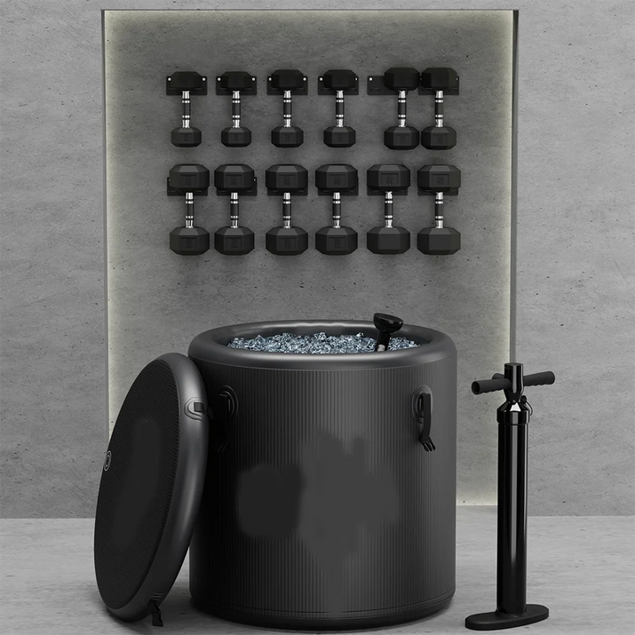 Pro Elite Recovery 90Cm Ice Pod Ice Bath Therapy Inflatable Cold Plunge