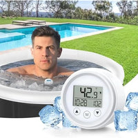 1Pc Ice Bath Thermometer Cold Plunge Ipx7 Waterproof Multifunction Ice