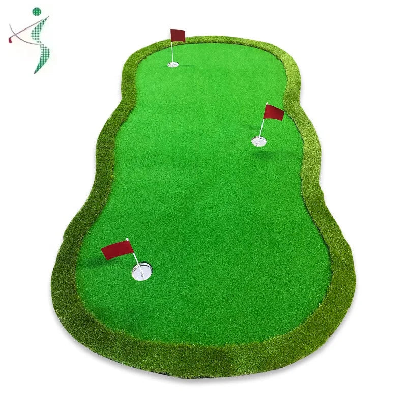 Indoor Outdoor Training Mat Portable Golf Green Simulator Golf Equipment