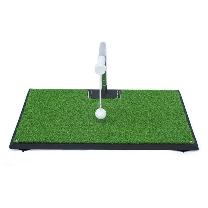 Golf Swing Practice Trainer Adjustable Golf Hitting Aid Simulators Indoor