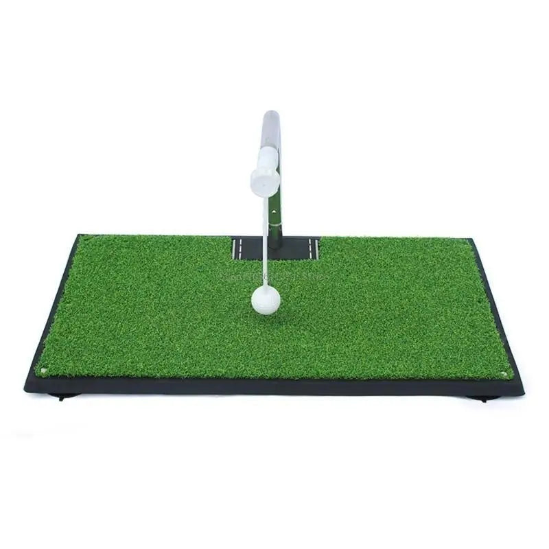 Golf Swing Practice Trainer Adjustable Golf Hitting Aid Simulators Indoor