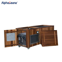 1.5Hp Chiller Cold Plunge Cedar Wood Stainless Steel Ice Bath