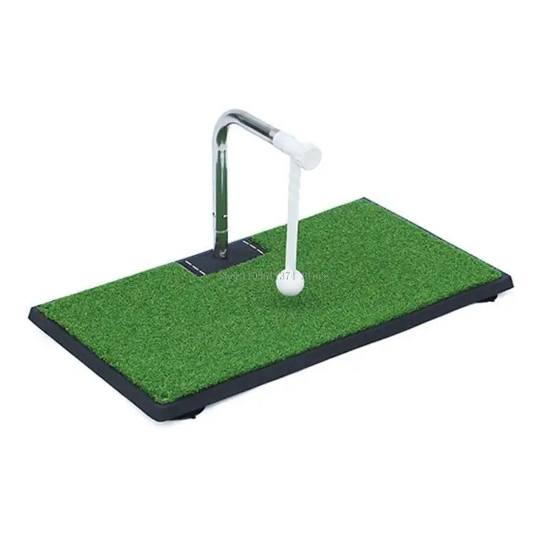 Golf Swing Practice Trainer Adjustable Golf Hitting Aid Simulators Indoor