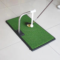 Golf Swing Practice Trainer Adjustable Golf Hitting Aid Simulators Indoor