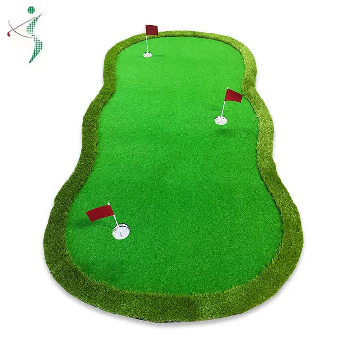 Indoor Outdoor Training Mat Portable Golf Green Simulator Golf Equipment