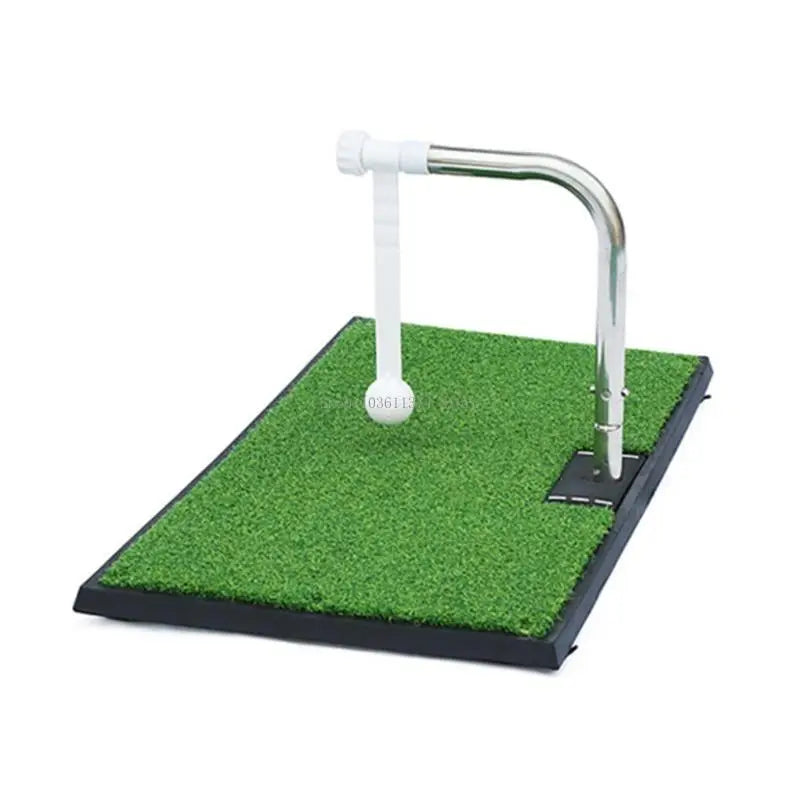 Golf Swing Practice Trainer Adjustable Golf Hitting Aid Simulators Indoor