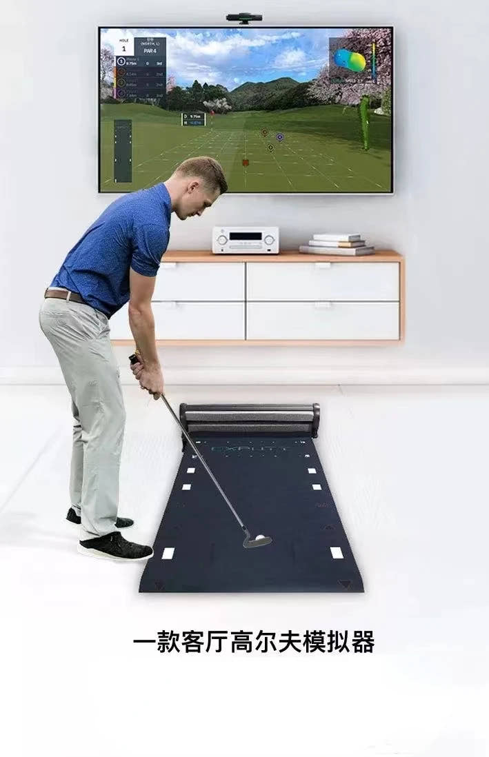 Golf Putter Emulator Real Green Simulation Putter