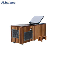 1.5Hp Chiller Cold Plunge Cedar Wood Stainless Steel Ice Bath