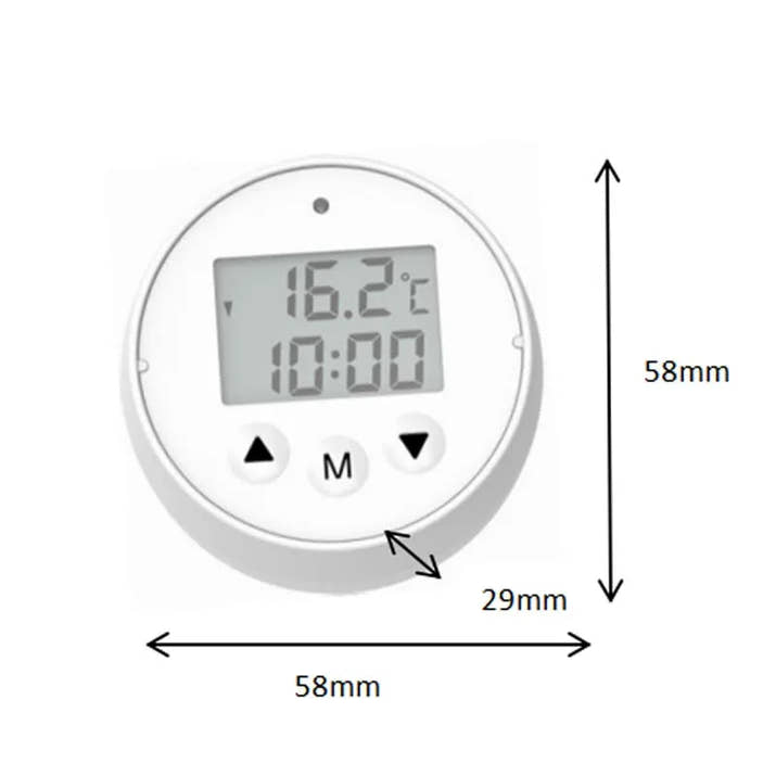 1Pc Ice Bath Thermometer Cold Plunge Ipx7 Waterproof Multifunction Ice
