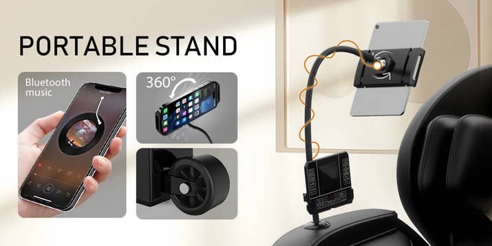 Zero Gravity Full Body Massage Chair With Heating, Airbags, Foot Roller &