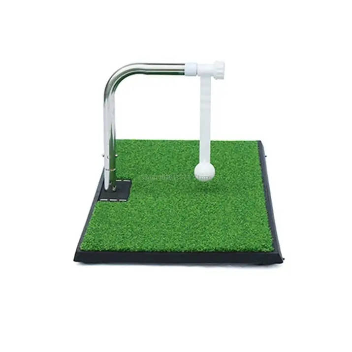 Golf Swing Practice Trainer Adjustable Golf Hitting Aid Simulators Indoor