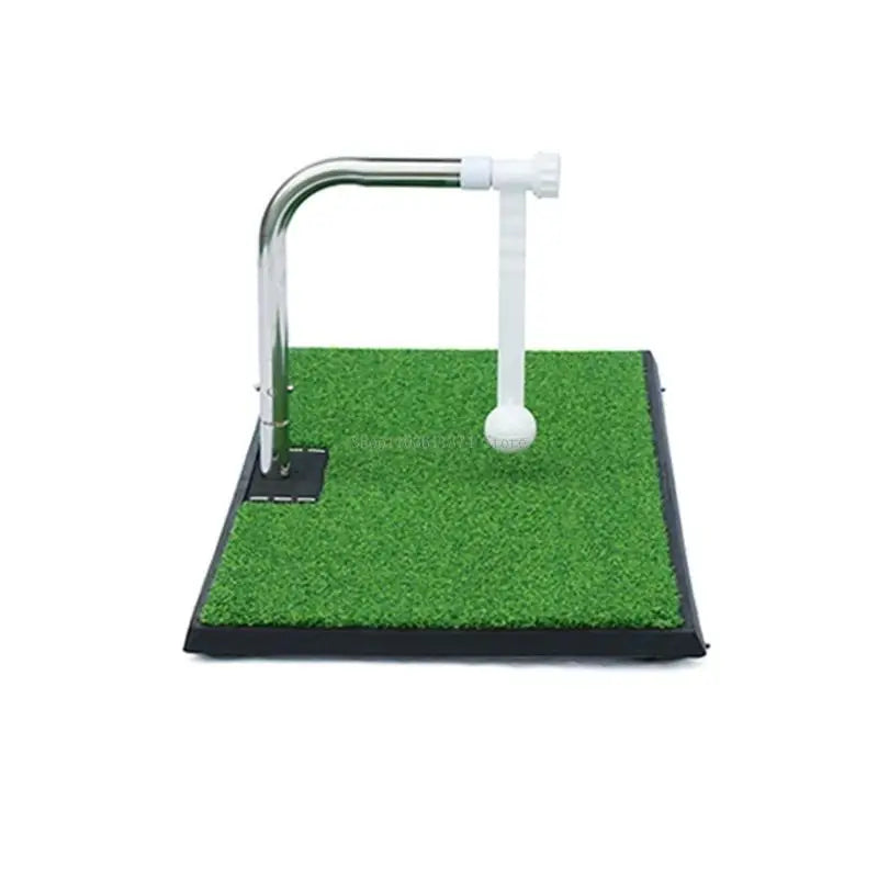 Golf Swing Practice Trainer Adjustable Golf Hitting Aid Simulators Indoor