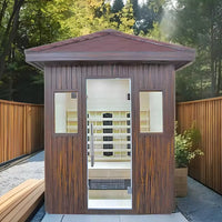 Factory Customized Outdoor Panoramic Sauna Room Round Steam Room Anti