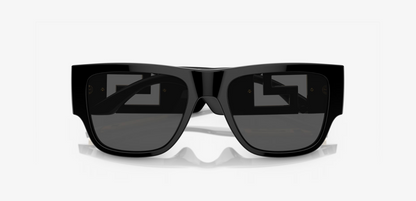 Versace VE4403 Runway Sunglasses – Black Frame with Dark Grey Lenses