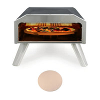 Camping Gas Pizza Oven Foldable Portable Rotating Pizza Oven Outdoor 12