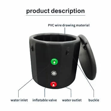 Cold Therapy Inflatable Dwf Material Cold Plunge Ice Bath Tub