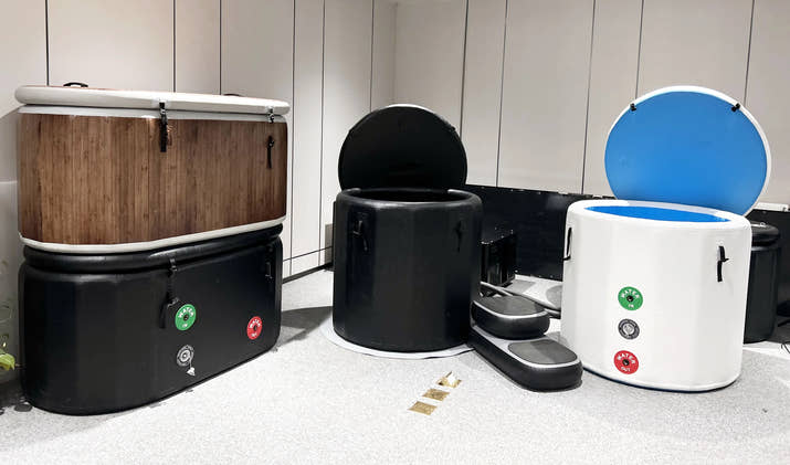 Icegalax Portable Fitness Recovery Bathtub Inflatable Cold Plunge Ice Bath