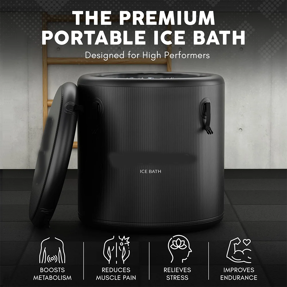 Pro Elite Recovery 90Cm Ice Pod Ice Bath Therapy Inflatable Cold Plunge