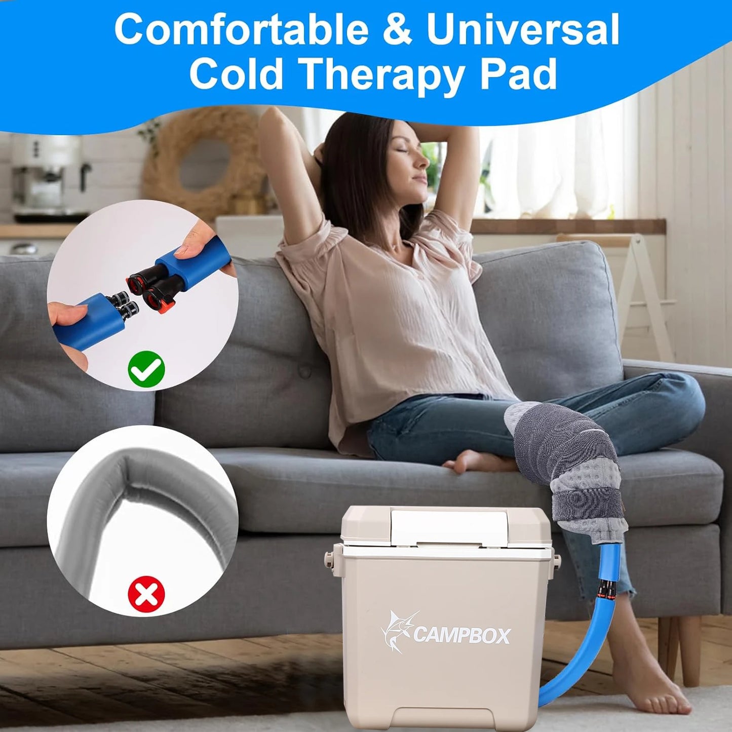 Cold Therapy Machine Cryotherapy Freeze Kit System For Post-Surgery Care