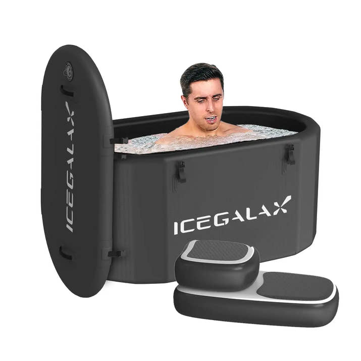 Icegalax Portable Fitness Recovery Bathtub Inflatable Cold Plunge Ice Bath