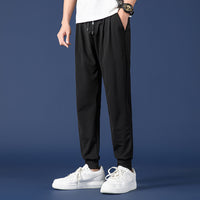 Drawstring Wide-Leg Casual Lounge Pants