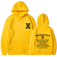 Generation X Hoodie