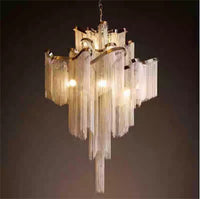 Italian Luxury Fringed Living Room Chandelier
