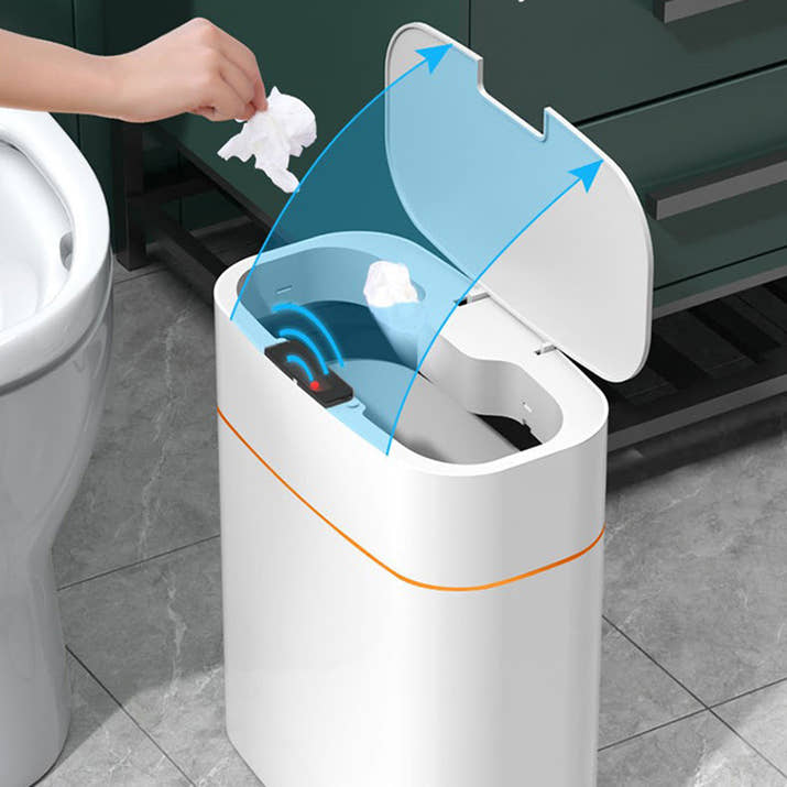 Smart Trash Can With Lid For Bedroom And Living Room Kitchen Storage Box