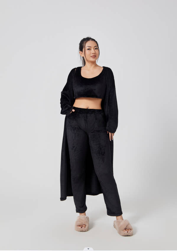 Cozy 3-Piece Pajama & Lounge Set