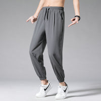 Drawstring Wide-Leg Casual Lounge Pants