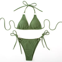 Side-Tie Thong Bikini Set
