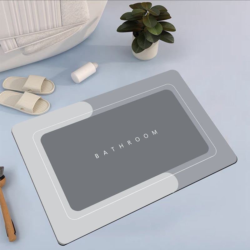 Bathroom Absorbent And Quick-Drying Floor Mat
